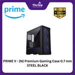 Load image into Gallery viewer, PRIME C - [B] Premium Gaming Case 0.7 mm STEEL BLACK
