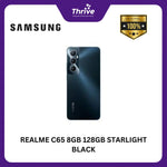 Load image into Gallery viewer, REALME C65 8GB 128GB STARLIGHT BLACK
