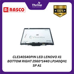 Load image into Gallery viewer, CLE140S40PIN LED LENOVO X1 BOTTOM RIGHT 2560*1440 LP140QH1 SP A1
