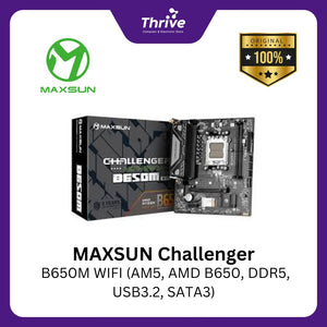 MAXSUN Challenger B650M WIFI (AM5, AMD B650, DDR5, USB3.2, SATA3)