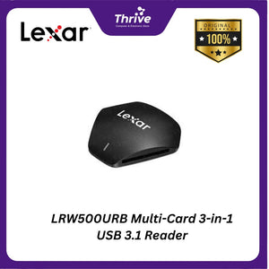 LRW500URB Multi-Card 3-in-1 USB 3.1 Reader