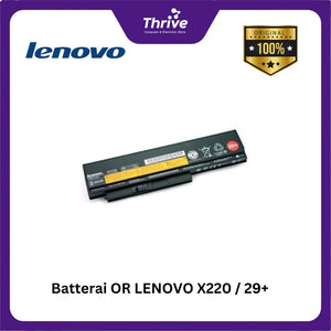 Batterai OR LENOVO X220 / 29+