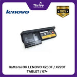 Load image into Gallery viewer, Batterai OR LENOVO X230T / X220T TABLET / 67+
