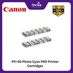 Load image into Gallery viewer, PFI-50 Photo Cyan PRO Printer Cartridges
