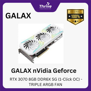 GALAX nVidia Geforce RTX 3070 8GB DDR6X SG (1-Click OC) - TRIPLE ARGB FAN -