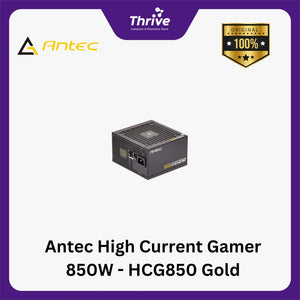 Antec High Current Gamer 850W - HCG850 Gold - 80+ Gold Certified - Fully Modular - 10 Years Warranty