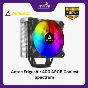 Antec FrigusAir 400 ARGB Coolest Spectrum - Top Cover ARGB Strip Design - All Intel & AMD Socket