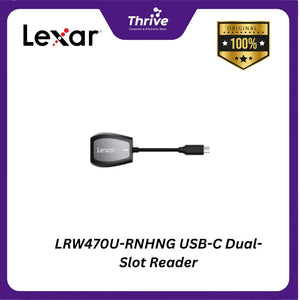 LRW470U-RNHNG USB-C Dual-Slot Reader