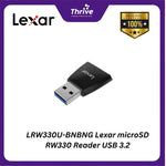 Load image into Gallery viewer, LRW330U-BNBNG Lexar microSD RW330 Reader USB 3.2
