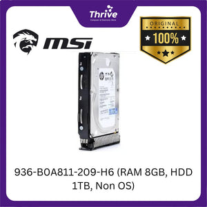 936-B0A811-209-H6 (RAM 8GB, HDD 1TB, Non OS)