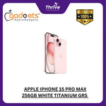 Load image into Gallery viewer, APPLE IPHONE 15 PRO MAX 256GB WHITE TITANIUM GRS RSMI INDONESIA GDN
