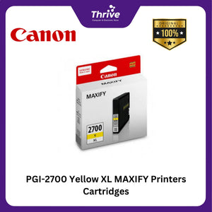 PGI-2700 Yellow XL MAXIFY Printers Cartridges