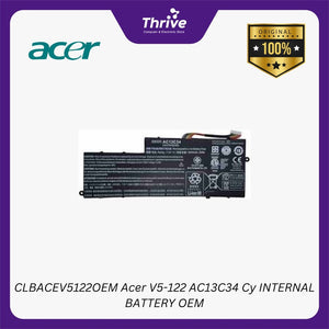 CLBACEV5122OEM Acer V5-122 AC13C34 Cy INTERNAL BATTERY OEM