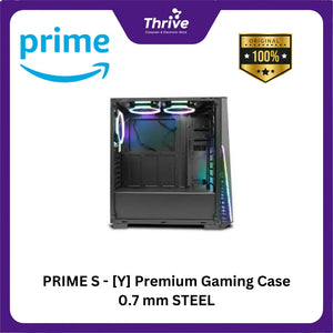 PRIME S - [Y] Premium Gaming Case 0.7 mm STEEL