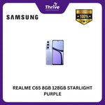 Load image into Gallery viewer, REALME C65 8GB 128GB STARLIGHT PURPLE
