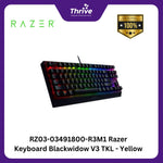 Load image into Gallery viewer, RZ03-03491800-R3M1 Razer Keyboard Blackwidow V3 TKL - Yellow
