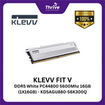 Load image into Gallery viewer, KLEVV FIT V DDR5 White PC44800 5600Mhz 16GB (1X16GB) - KD5AGU880-56K300Q
