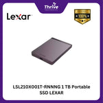 Load image into Gallery viewer, LSL210X001T-RNNNG 1 TB Portable SSD LEXAR
