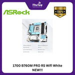 Load image into Gallery viewer, 1700 B760M PRO RS Wifi White  NEW!!!
