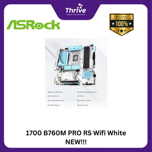 1700 B760M PRO RS Wifi White  NEW!!!