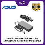 Load image into Gallery viewer, &quot;CLAASU19V474A4530ST ASUS 19V 4.74A  SQUARE 4.5*3.0  NEW TYPE 4.5*3.0&quot;
