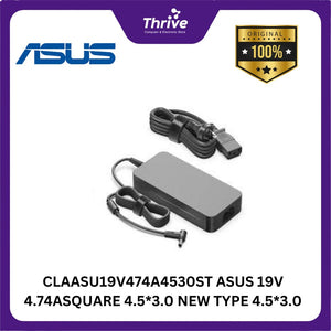"CLAASU19V474A4530ST ASUS 19V 4.74A  SQUARE 4.5*3.0  NEW TYPE 4.5*3.0"