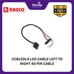 Load image into Gallery viewer, CCBLEDLR LED CABLE LEFT TO RIGHT 40 PIN CABLE

