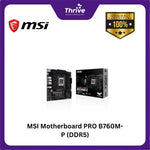 Load image into Gallery viewer, MSI Motherboard PRO B760M-P (DDR5)