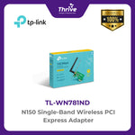 Load image into Gallery viewer, TP-LINK N150 Single-Band Wireless PCI Express Adapter
