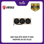 Load image into Gallery viewer, MSI VGA RTX 5070 Ti 16G INSPIRE 3X OC PLUS