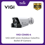 Load image into Gallery viewer, TP-LINK VIGI 4MP 4mm Outdoor ColorPro Bullet IP Camera
