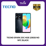 Load image into Gallery viewer, TECNO SPARK 20C 4GB 128GB NO NFC BLACK
