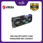 Load image into Gallery viewer, MSI VGA RTX 5070 Ti 16G VANGUARD SOC LAUNCH EDITION
