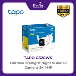 Load image into Gallery viewer, TTP-LINK Outdoor Starlight Night Vision IP Camera 2K 4MP
