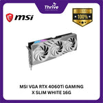 Load image into Gallery viewer, MSI VGA RTX 4060Ti GAMING X SLIM WHITE 16G