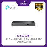 Load image into Gallery viewer, TP-LINK 24-Port FE PoE+, 4-Port 1G &amp; 2 SFP Smart Switch
