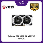 Load image into Gallery viewer, GeForce GTX 1650 D6 VENTUS XS OCV1