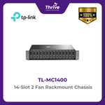Load image into Gallery viewer, TP-LINK 14-Slot 2 Fan Rackmount Chassis
