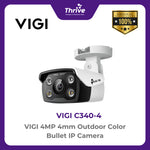 Load image into Gallery viewer, TP-LINK VIGI 4MP 4mm Outdoor Color Bullet IP Camera
