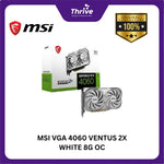 Load image into Gallery viewer, MSI VGA 4060 VENTUS 2X WHITE 8G OC