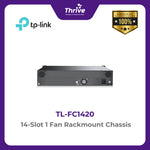 Load image into Gallery viewer, TP-LINK 14-Slot 1 Fan Rackmount Chassis
