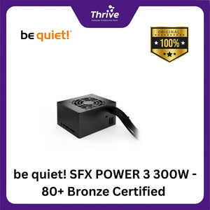 be quiet! SFX POWER 3 300W - 80+ Bronze Certified - 3 Years Warranty - Number 1 PSU in Germany