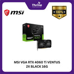 Load image into Gallery viewer, MSI VGA RTX 4060 Ti VENTUS 2X BLACK 16G