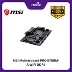 Load image into Gallery viewer, MSI Motherboard PRO B760M-A WIFI DDR4