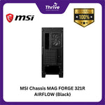 Load image into Gallery viewer, MSI Chassis MAG FORGE 321R AIRFLOW (Black)
