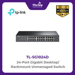 Load image into Gallery viewer, TP-LINK 24-Port Gigabit Desktop/Rackmount Unmanaged Switch
