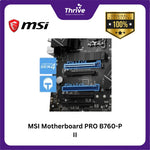 Load image into Gallery viewer, MSI Motherboard PRO B760-P II