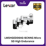 Load image into Gallery viewer, LMSHGED064G-BCNNG Micro SD High Endurance