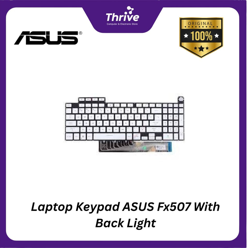 Laptop Keypad ASUS Fx507 With Back Light - Sultan Store