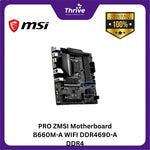 Load image into Gallery viewer, MSI Motherboard B660M-A WIFI DDR4